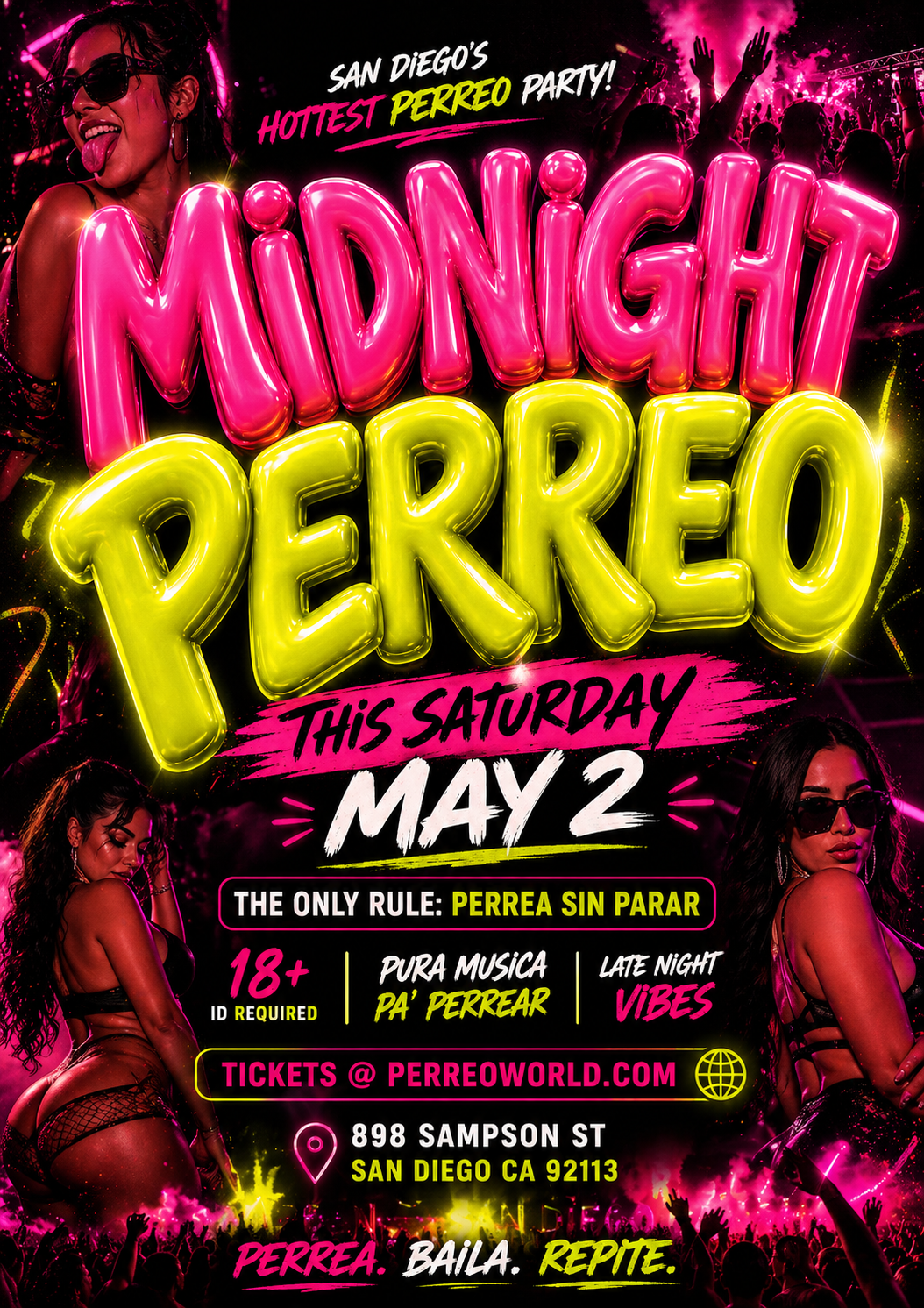 MIDNIGHT PERREO ππ