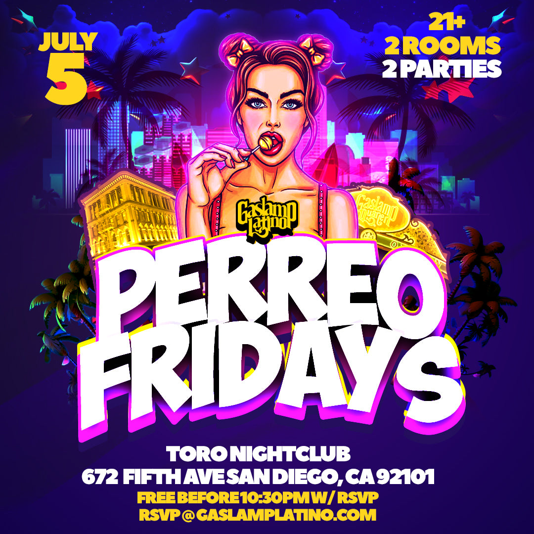 21+ PERREO FRIDAYS