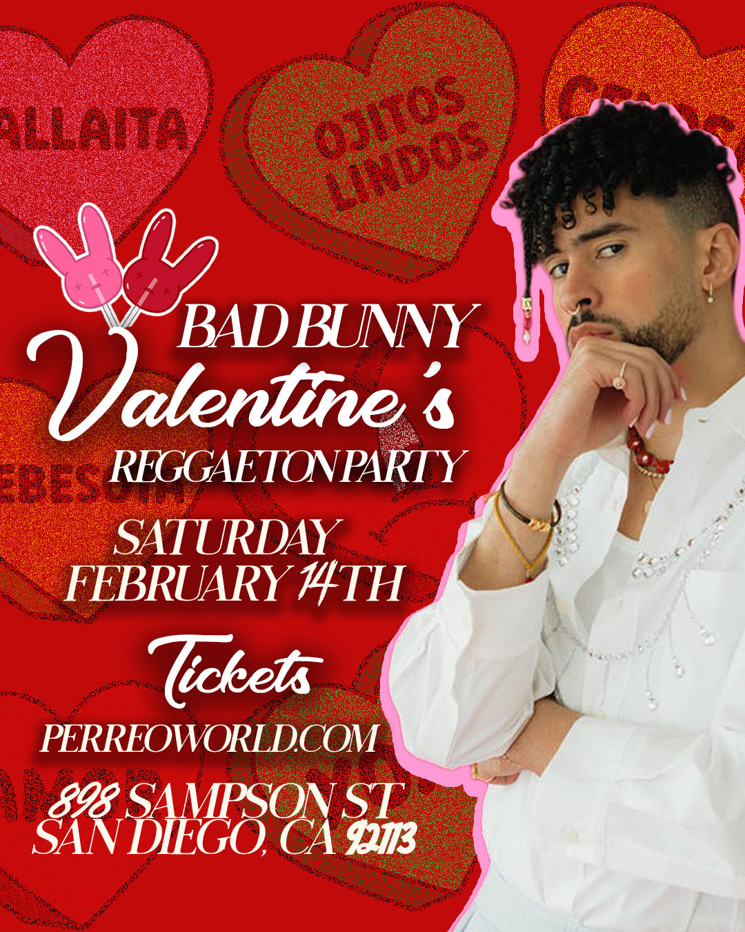 BAD BUNNY VALENTINES 💘