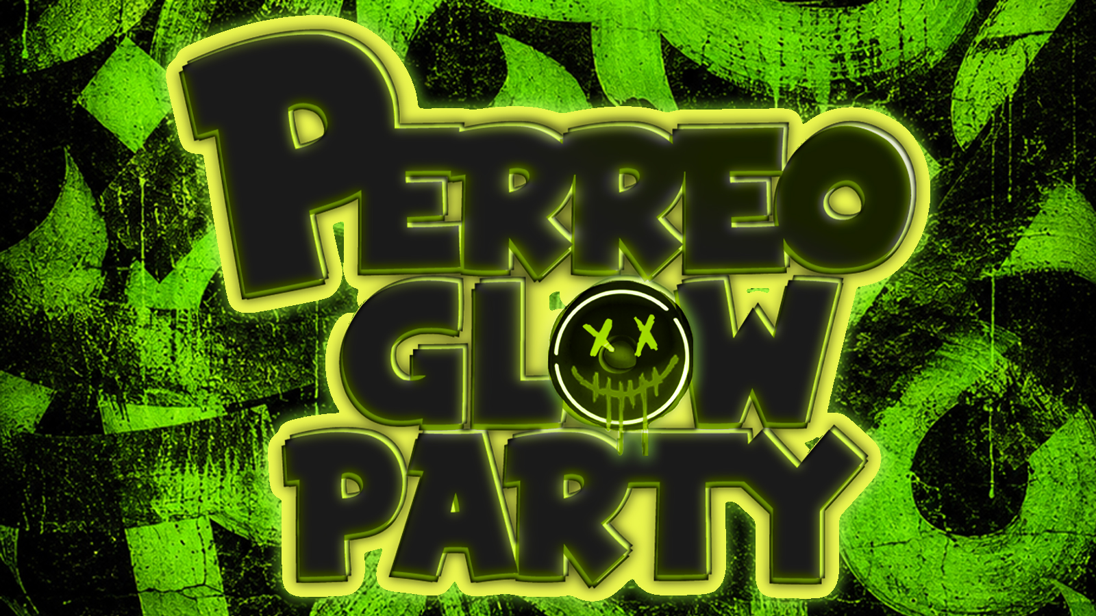 Perreo Glow — event flyer