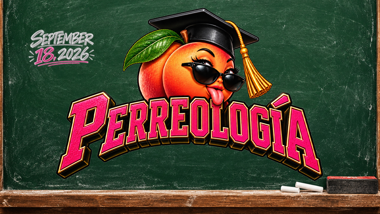 PerreoLogia — event flyer