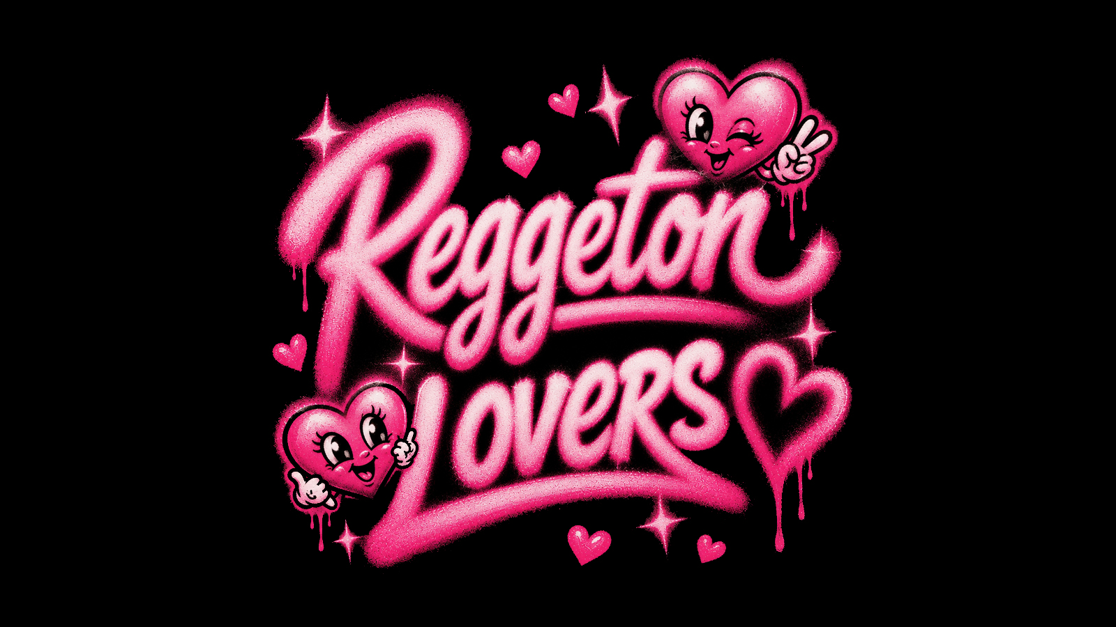 Reggaeton Lovers — event flyer