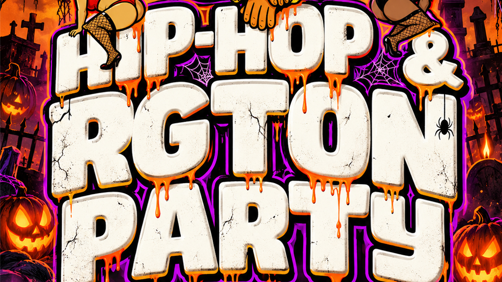 HIP-HOP & REGGAETON NIGHT — event flyer