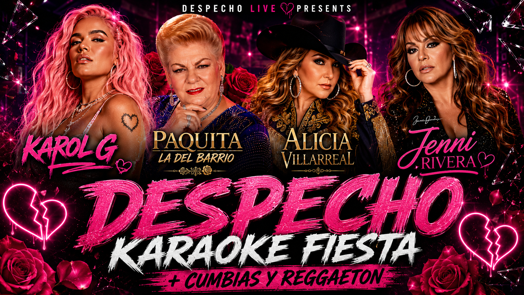 DESPECHO NIGHT - LADIES NIGHT — event flyer