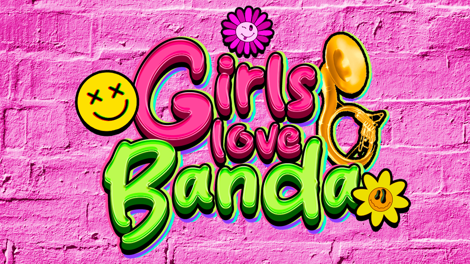 Girls Love Banda — event flyer